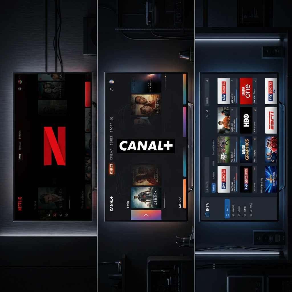 IPTV vs Canal+ vs Netflix : Quel Service Choisir en 2026 ?