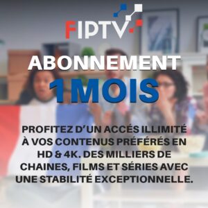 Abonnement IPTV – 1 Mois