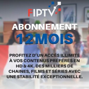 Abonnement IPTV – 12 Mois