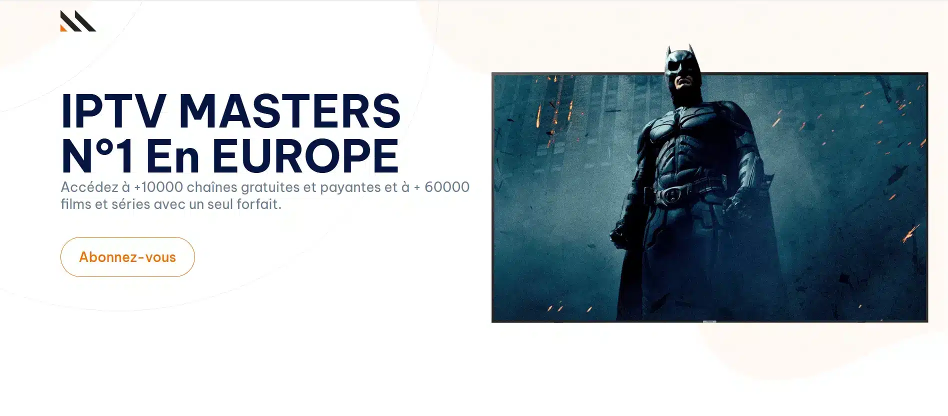 IPTVMasters.fr : image premium représentant un service IPTV flexible et complet en 2025